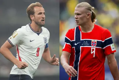 <img src="imagem.jpg" alt="Harry Kane e Haaland nas suas seleções">